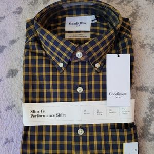 Goodfellow & Co Men's Slim Fit Performance Shirt Size Small